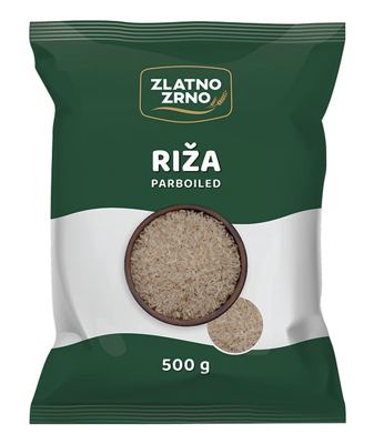 RIŽA PARBOILED 500 g ZLATNO ZRNO