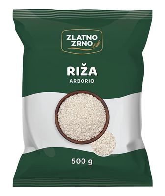 RIŽA ARBORIO 500 g ZLATNO ZRNO