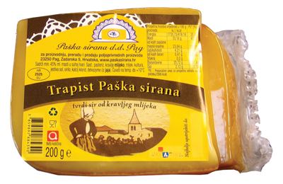 SIR TRAPIST 200g PAŠKA SIRANA