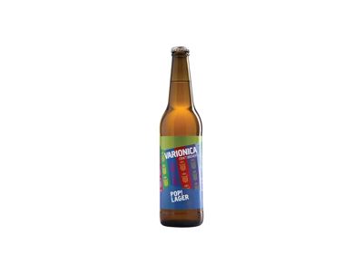 *PIVO VARIONICA 0.50L POP ! LAGER -24/1- 4.9%ALC BOCA