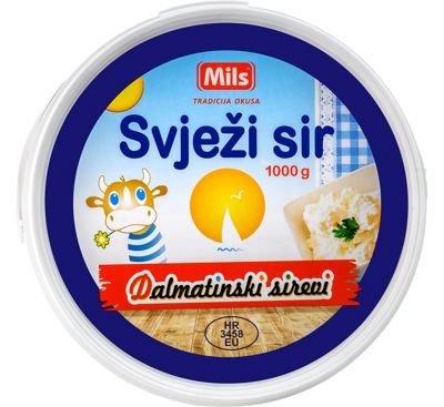 SIR SVJEŽI 1000 g KANTICA