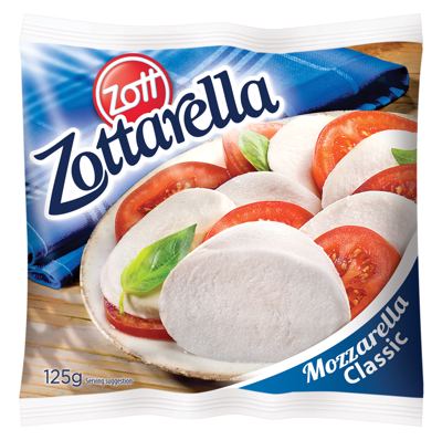 N-SIR ZOTTARELLA MOZZARELLA125G -10/1 ZOTT