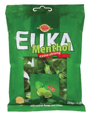 BOMBONE EUKA MENTOL EVROPA 250G
