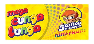 Čunga Lunga Žvakača guma mega Tutti15g