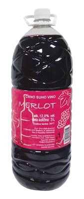 VINO MERLOT 3 L PET