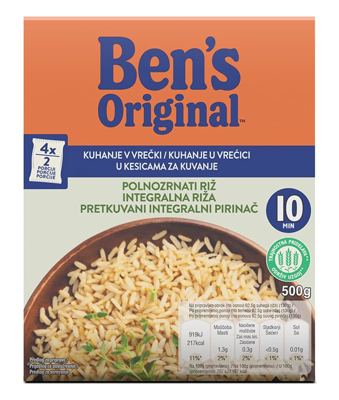 RIŽA BENS INTEGRALNA PARBOILED 500g
