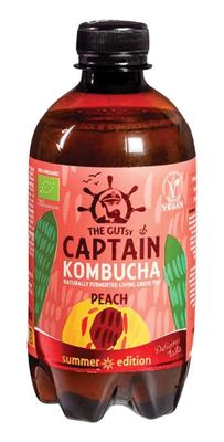 Captain Kombucha eko breskva 0,4 l
