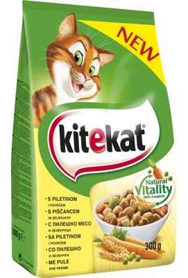 KITEKAT BRIKETI PILETINA I POVRCE 300g