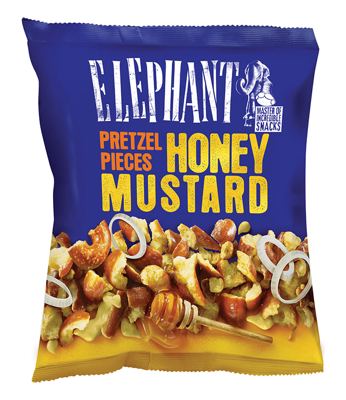 ELEPHANT PERECE MED I SENF 125G