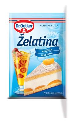 ŽELATINA DR OETKER 10G BIJELA MRVLJENA 10G -40/1