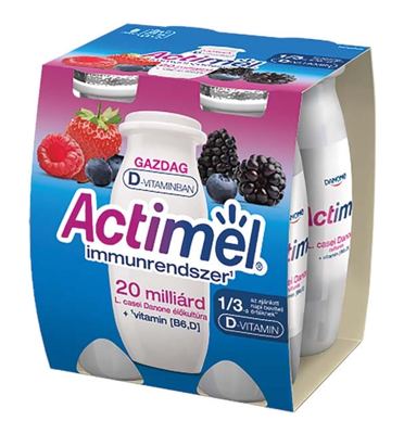 JOGURT ACTIMEL VOĆNI MIX 4x100g DANONE