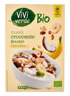 BIO MUESLI HRSKAVI 375 g COOP