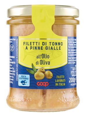 TUNA FILETI U MASL. ULJU 200 g COOP