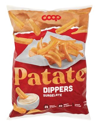POMMES FRITES DIPPERS 600 g COOP