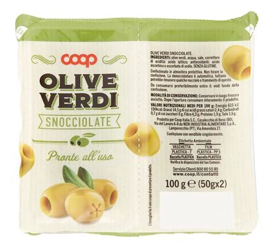 MASLINE ZELENE B.K. 2*50 g COOP