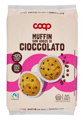 MUFFIN S KOM. ČOK. 252 g COOP