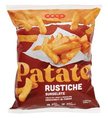 POMMES FRITES RUSTICA 600 g COOP