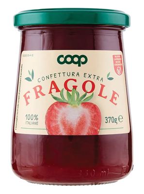 DŽEM JAGODA 370 g COOP