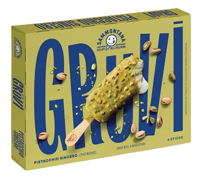 SLADOLED GRUVI ŠTAPIĆ PISTAC 4x75 ml SAMMONTANA