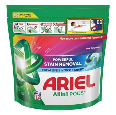 ARIEL GEL KAPSULE COLOR 12KOM