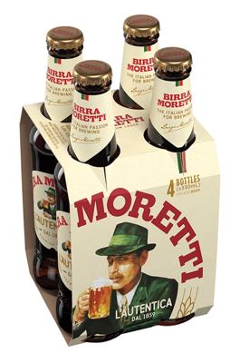 PIVO BIRRA MORETTI 4X0,33 L BOCA