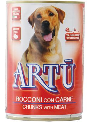 HRANA ZA PSE MESO 415g ARTU