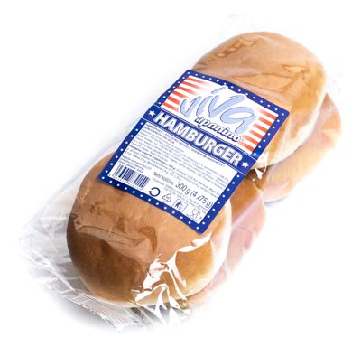 PECIVO HAMBURGER MAXI BEZ SEZAMA 4/1 300g