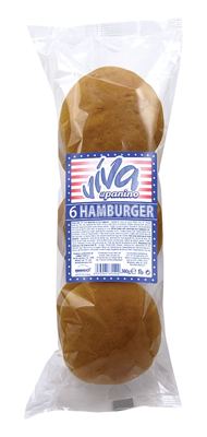 PECIVO HAMBURGER BEZ SEZAMA 6/1 300g