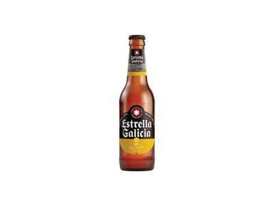 *PIVO ESTRELLA GALICIA 0.33L GLUTEN FREE -24/1- 5.5%ALC