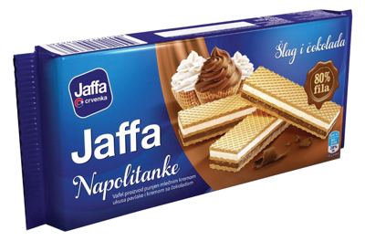 NAPOLITANKE ŠLAG I ČOKOLADA 187g JAFFA