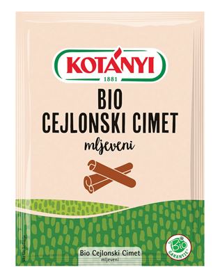 BIO ZAČIN CEJLON.CIMET VR. 20 g KOT