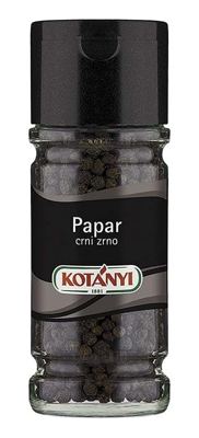 KOTANYI PAPAR ZRNO CRNI STAKLO 50g