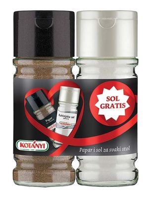 KOTANYI PAPAR CR.MLJ.+SOL GRATIS 185g