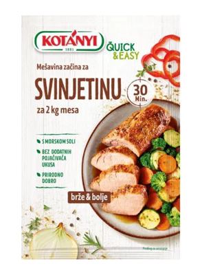 MJEŠAVINA ZAČ.ZA SVINJETINU 30g