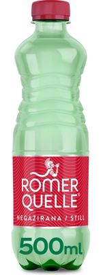 VODA ROMERQUELLE NEGAZIR. 0,5L