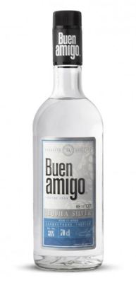 TEQUILA BUEN AMIGO SILVER W/06 1,0 (6)*
