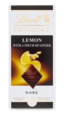 COKOLADA LINDOR EXCELLENC E LEMON GINGER 100G