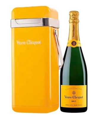 N-*PJENUŠAC CHAMPAGNE VEUVE CLICQUOT COOLER 0.75L ZOI BRUT