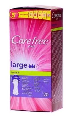 CAREFREE LARGE PLUS FRESH 20