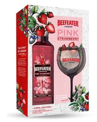 BEEFEATER PINK GIN 6/70cl+1 ČAŠA