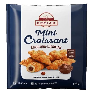 MINI CROISSANT ČOKOLADA 510 g
