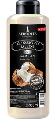 ŠAMPON ZA KOSU I TJELO CILINDAR KOKOS 950 ml AFRO