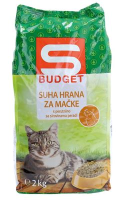HRANA ZA MAČKE S-BUDGET 2 kg
