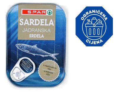SRDELE SPAR BILJNO ULJE 105 g