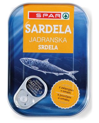 SRDELE S POVRĆEM SPAR 105 g