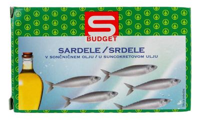 SARDINA S-BUD.SUNC.ULJE 125 g