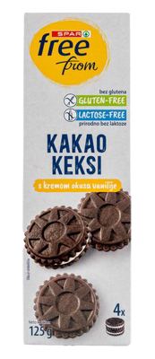 KEKSI FREE FROM VANILIJA 125 g