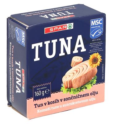 TUNA SPAR BILJNO ULJE 160 g