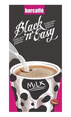 KAVA BARCAFFE 11g BLACK&EASY MLIJEKO