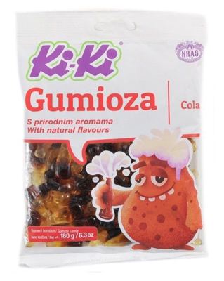 KIKI GUMIOZA 180G COLA